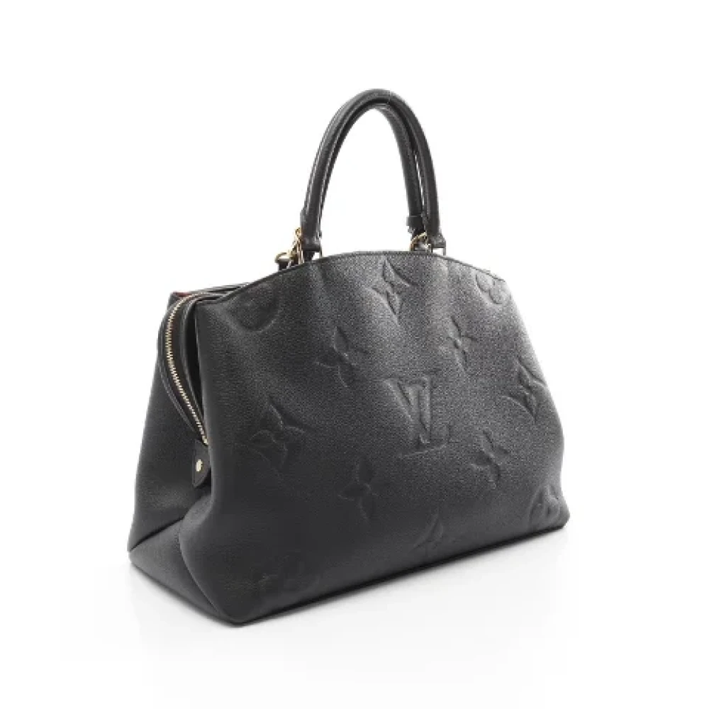 Louis Vuitton Vintage Pre-owned Leather handbags Black Dames