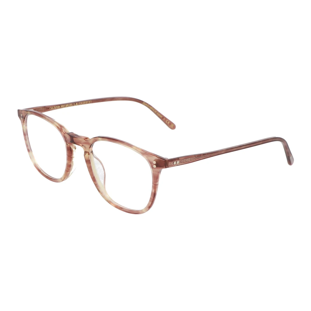 Oliver Peoples Klassieke vierkante acetaatbril Brown Unisex