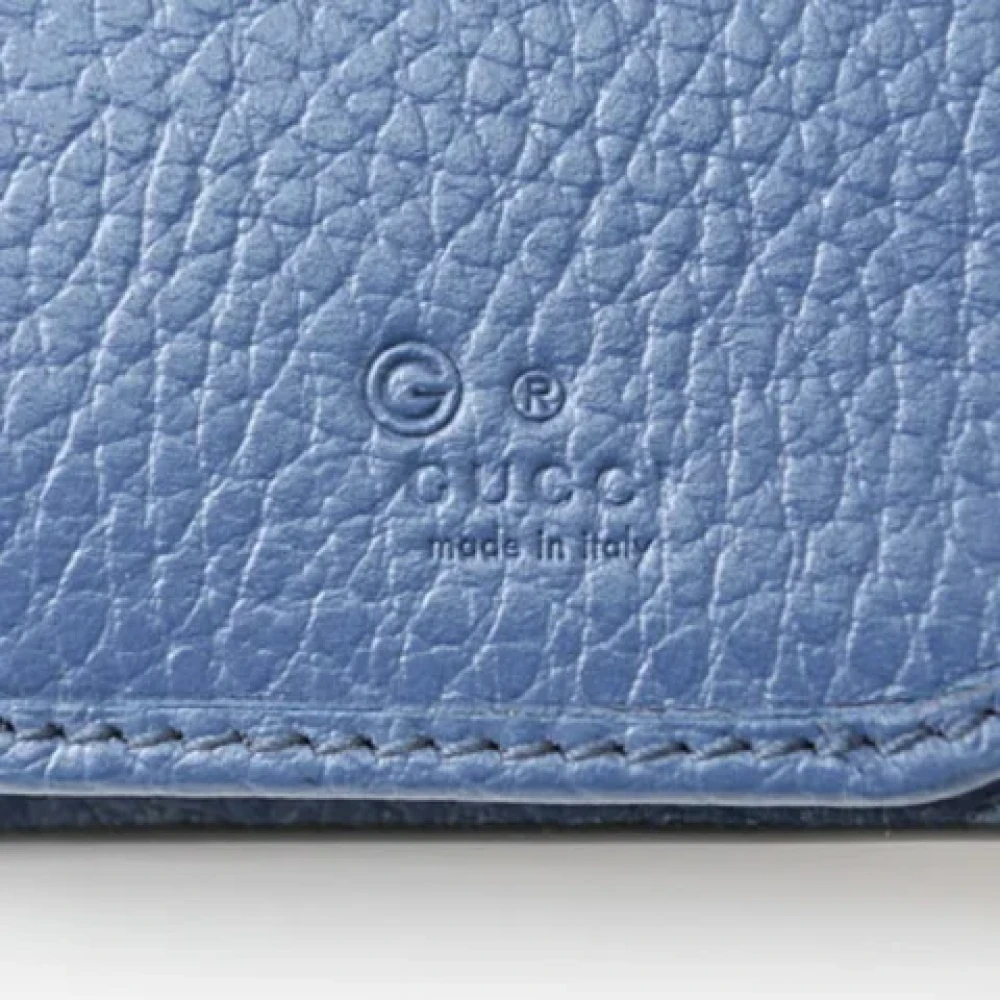 Gucci Vintage Pre-owned Leather wallets Black Heren