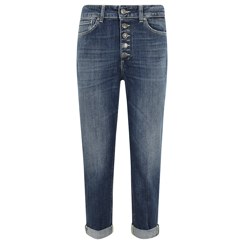 Dondup Juweel Versierde Broek Blue Dames