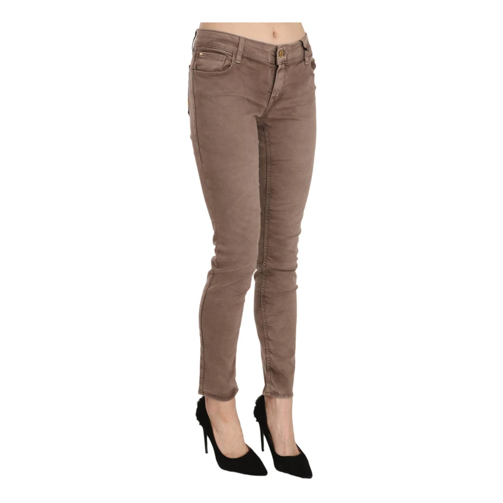 Cycle Bruine Slim Fit Skinny Jeans Brown Dames