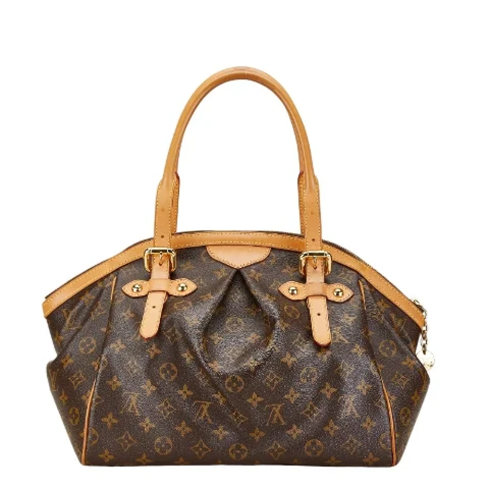 Louis Vuitton Vintage Pre-owned Canvas handbags Brown Dames