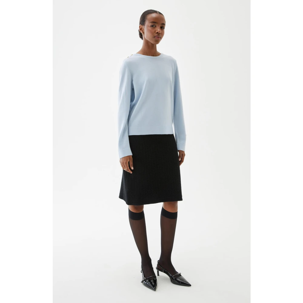Busnel Annika Top IJsblauw Blue Dames