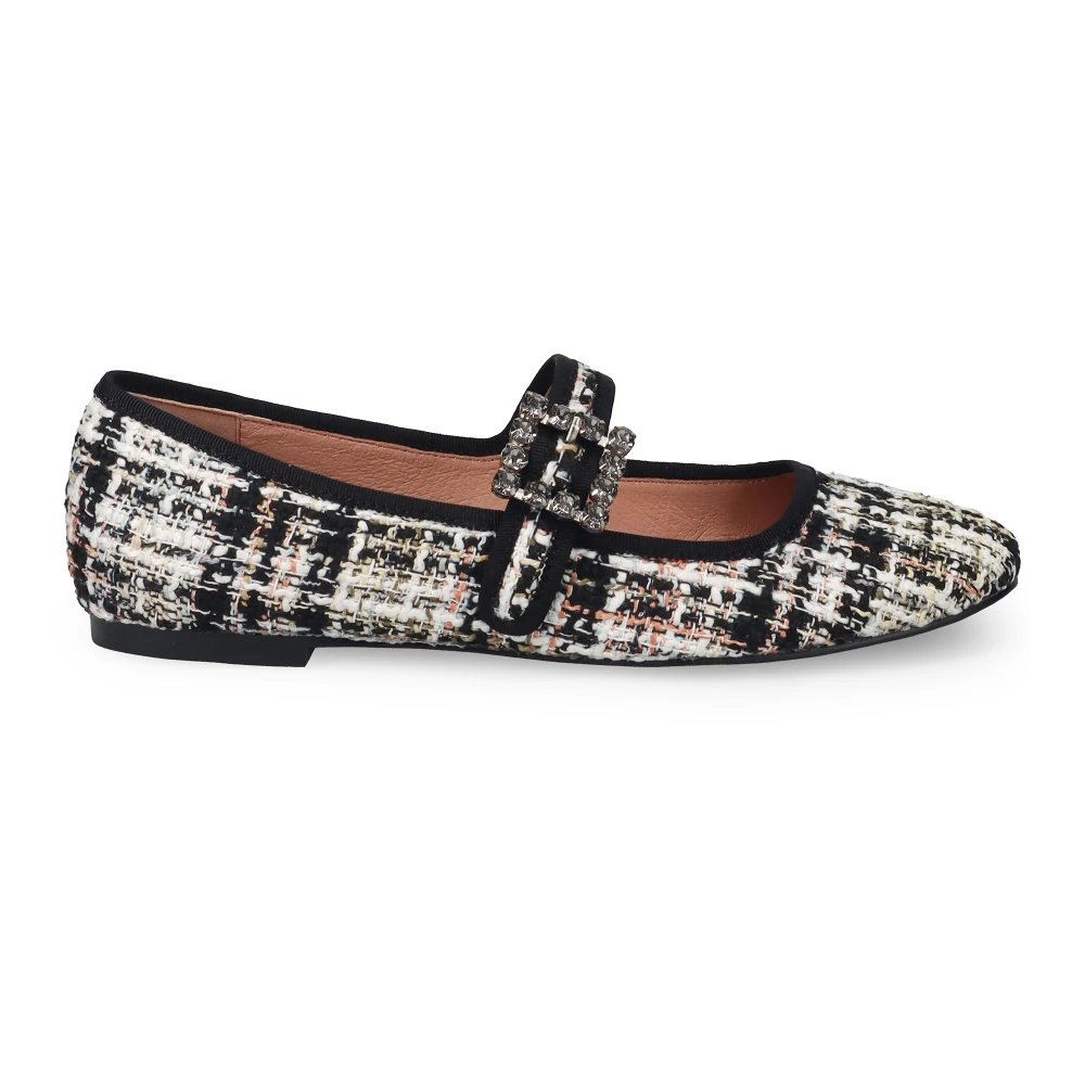 Bibi Lou Vrouw Multicolor Platte Ballerina's Voor En