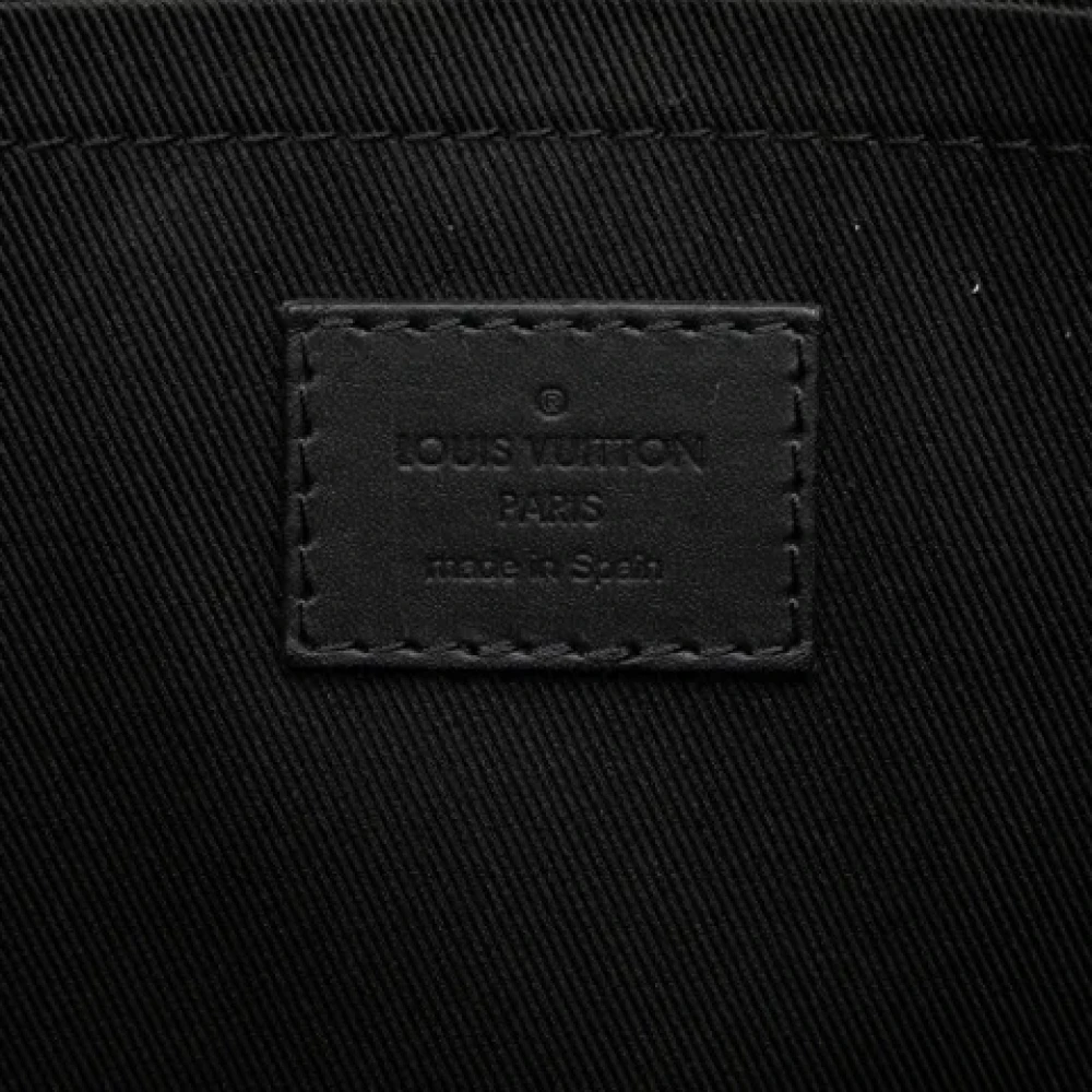 Louis Vuitton Vintage Pre-owned Leather clutches Black Dames