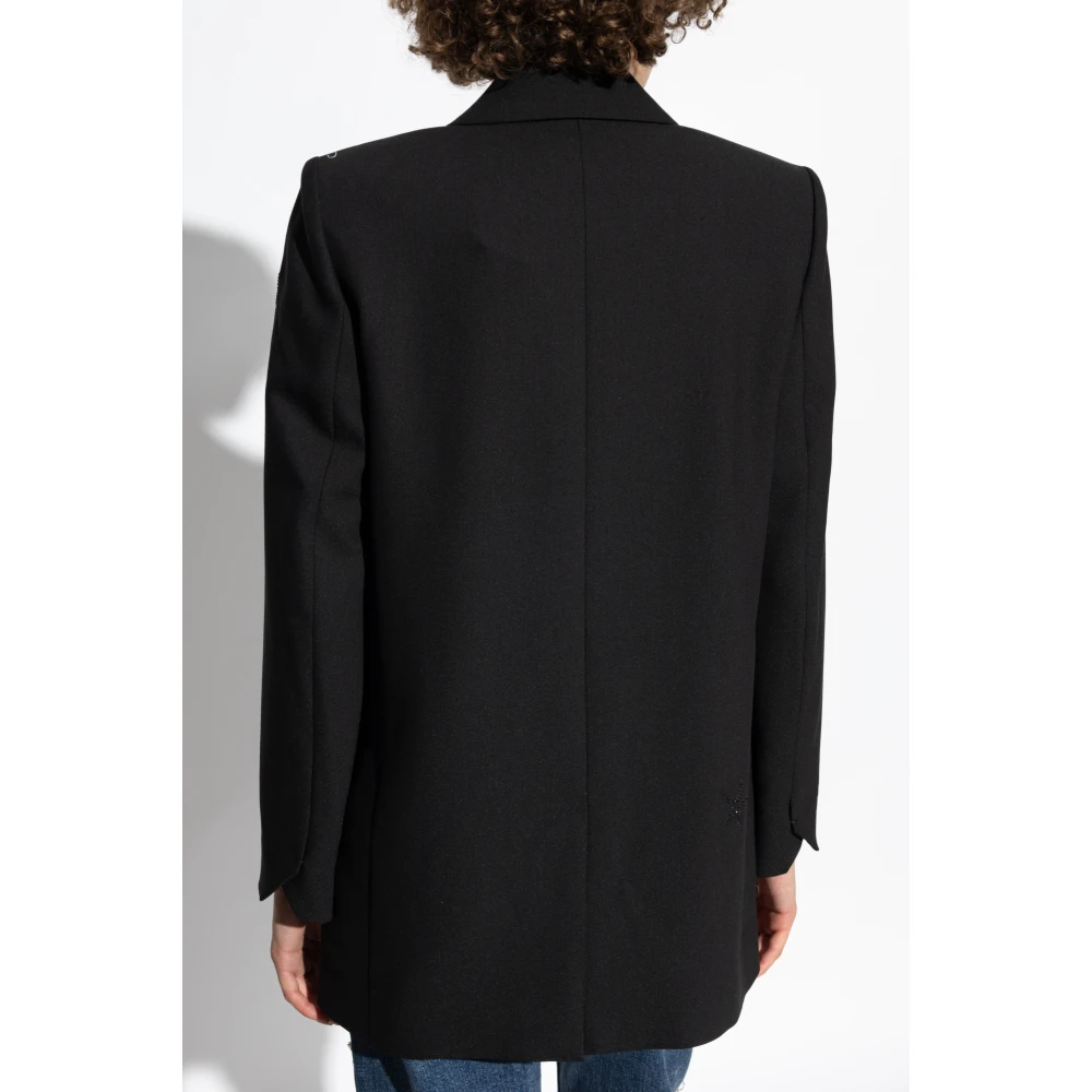 Zadig & Voltaire Blazer met gesloten revers Viva Black Dames