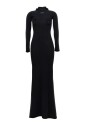 black-icon-logo-hooded-dress