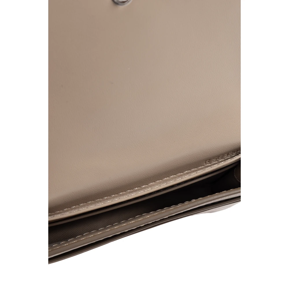 Marc Jacobs Portemonnee The Marc Mini Beige Dames