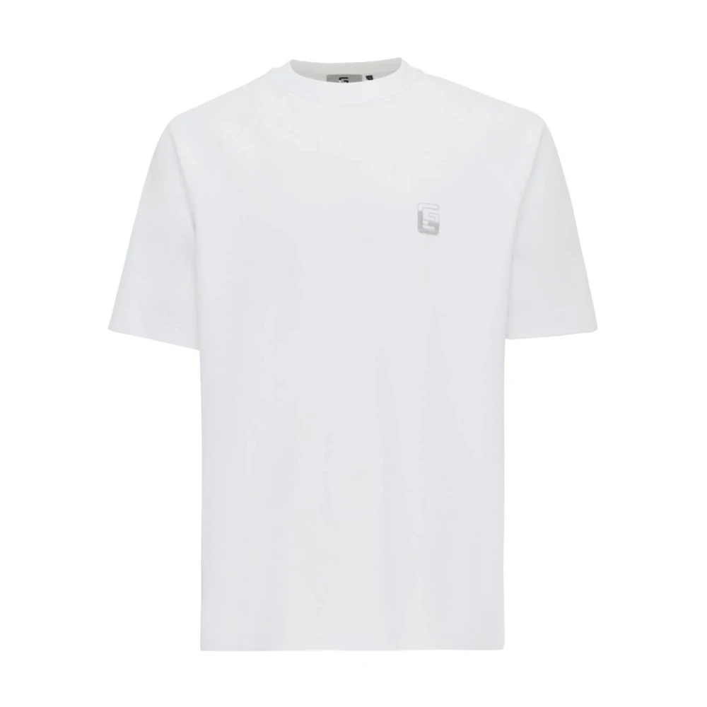 Genti Korte mouw T-shirt J2027-1227 White Heren