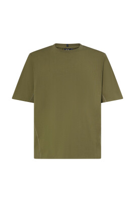 t-shirt-en-coton-vert-armee-avec-poche