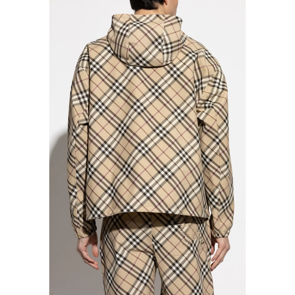 Burberry Capuchonjack Beige Heren