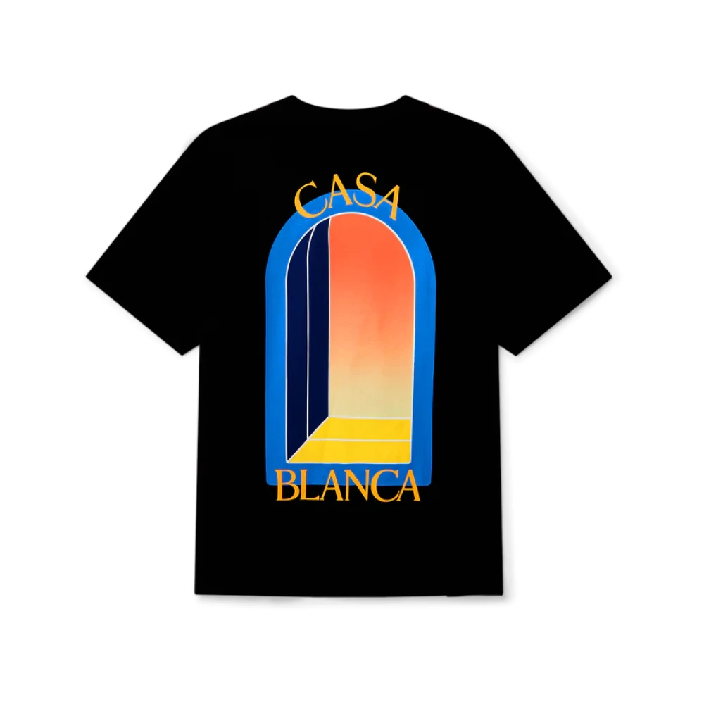 Casablanca Night Arch Tee Black Heren