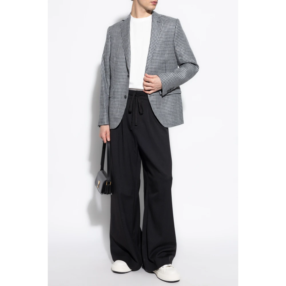 Officine Générale Houndstooth blazer Gray Heren