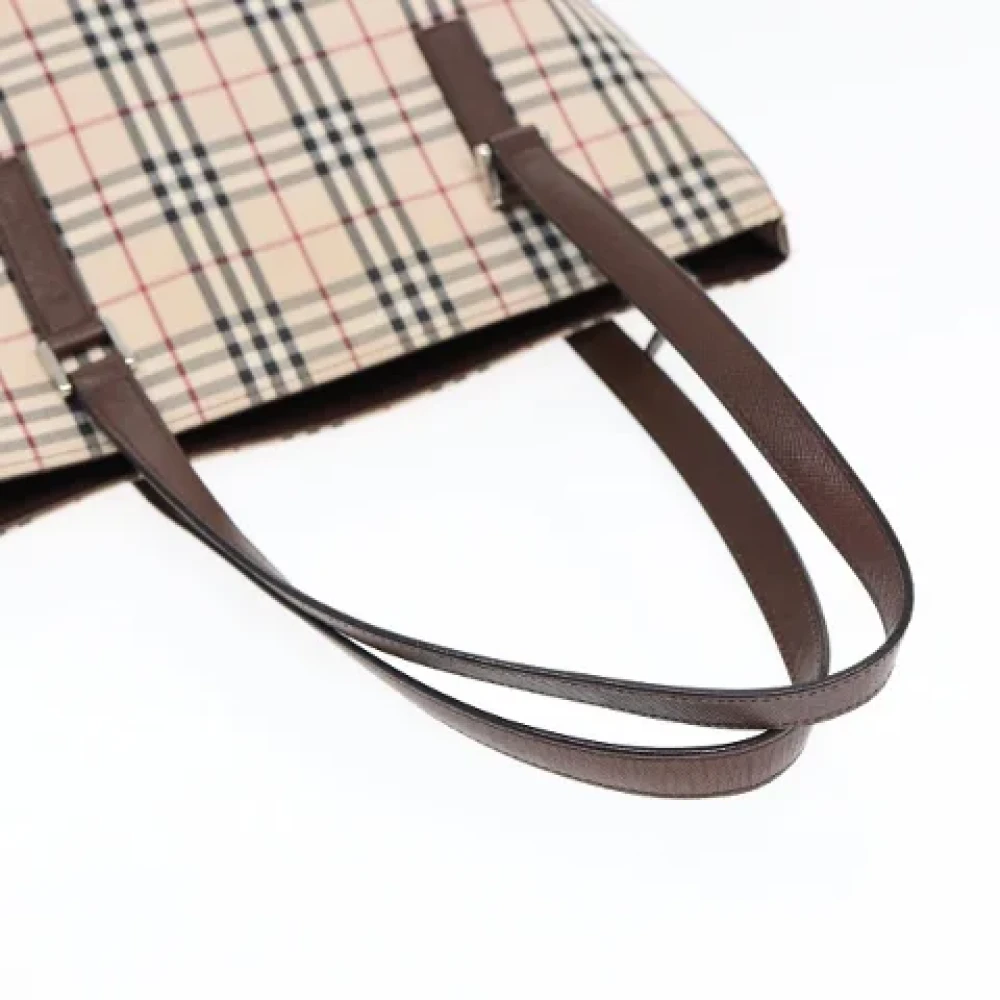 Burberry Vintage Pre-owned Canvas totes Beige Dames
