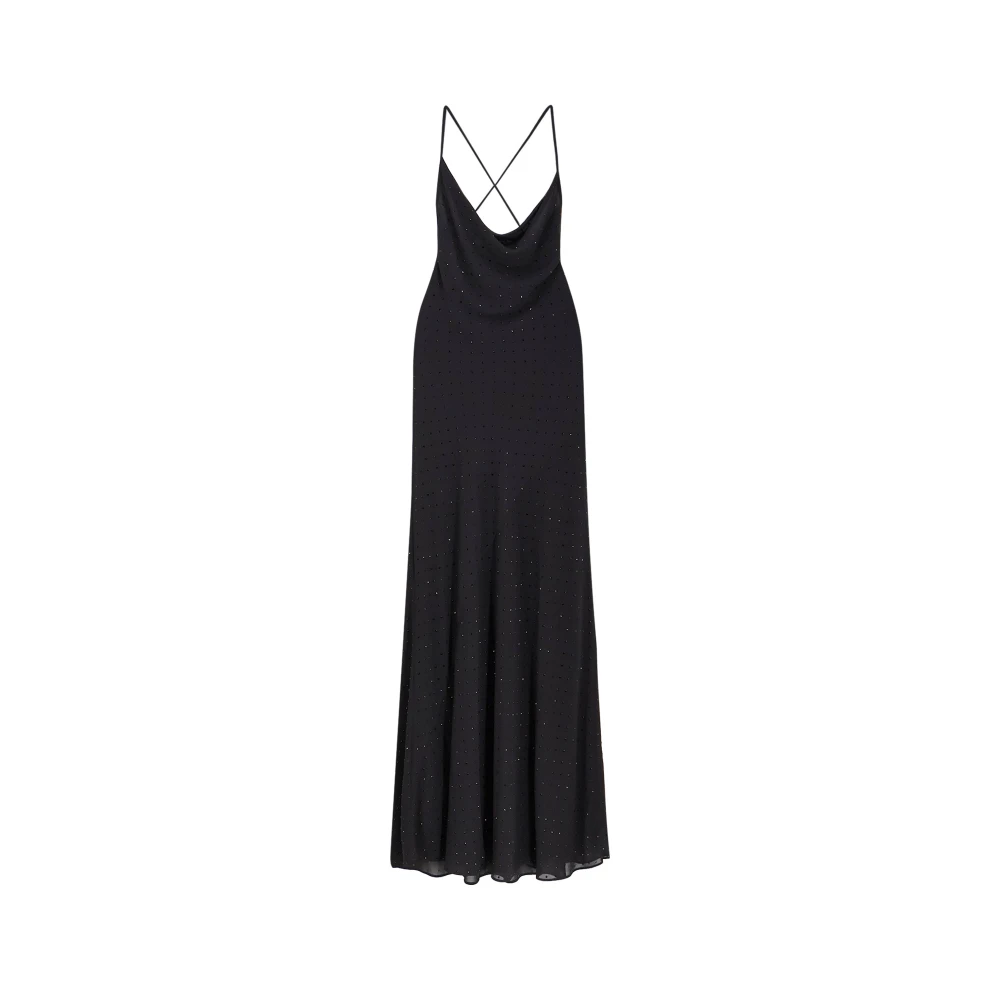 Pinko Black Gowns, Female, S, Dresses