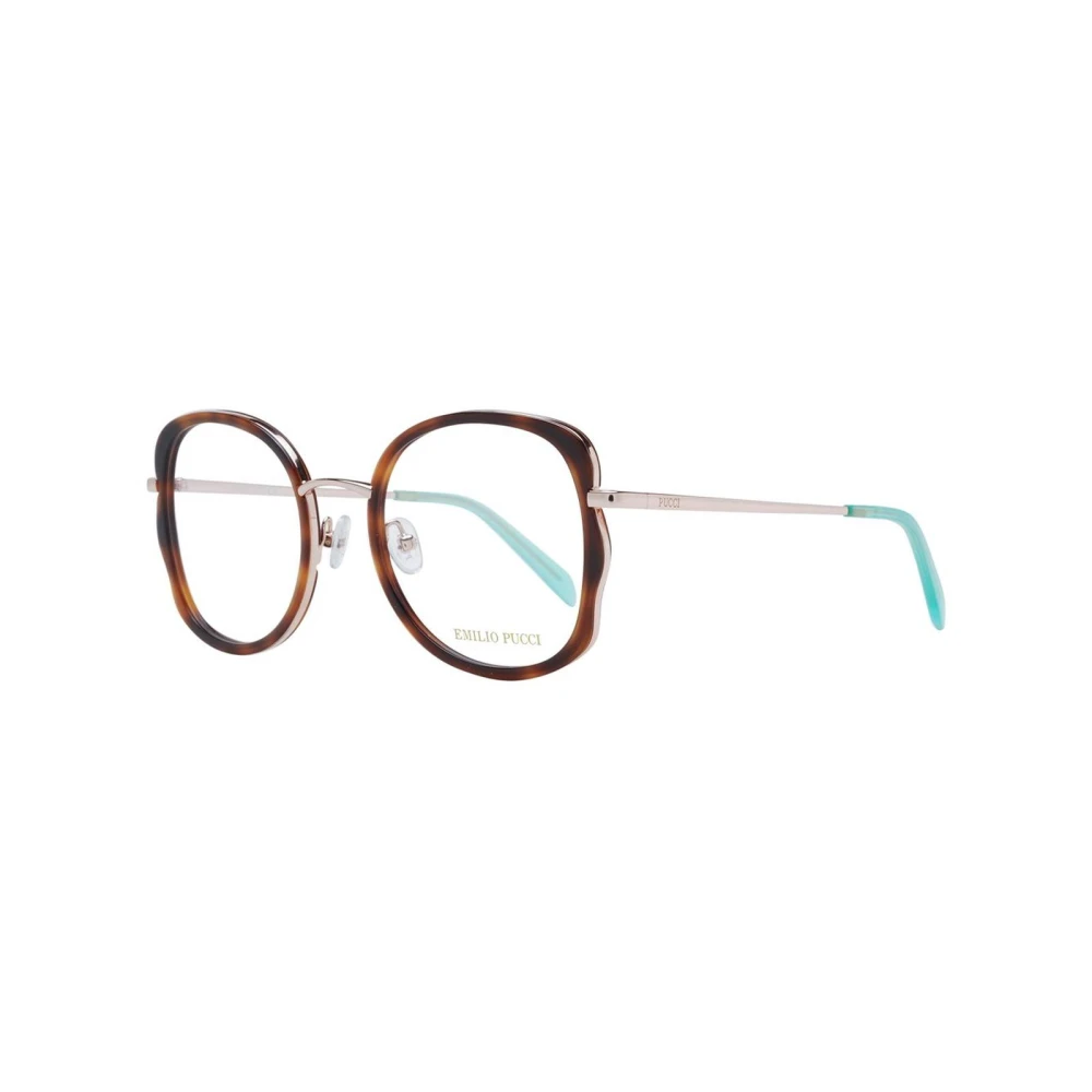 EMILIO PUCCI Bruine Butterfly Optische Monturen voor Vrouwen Brown Dames