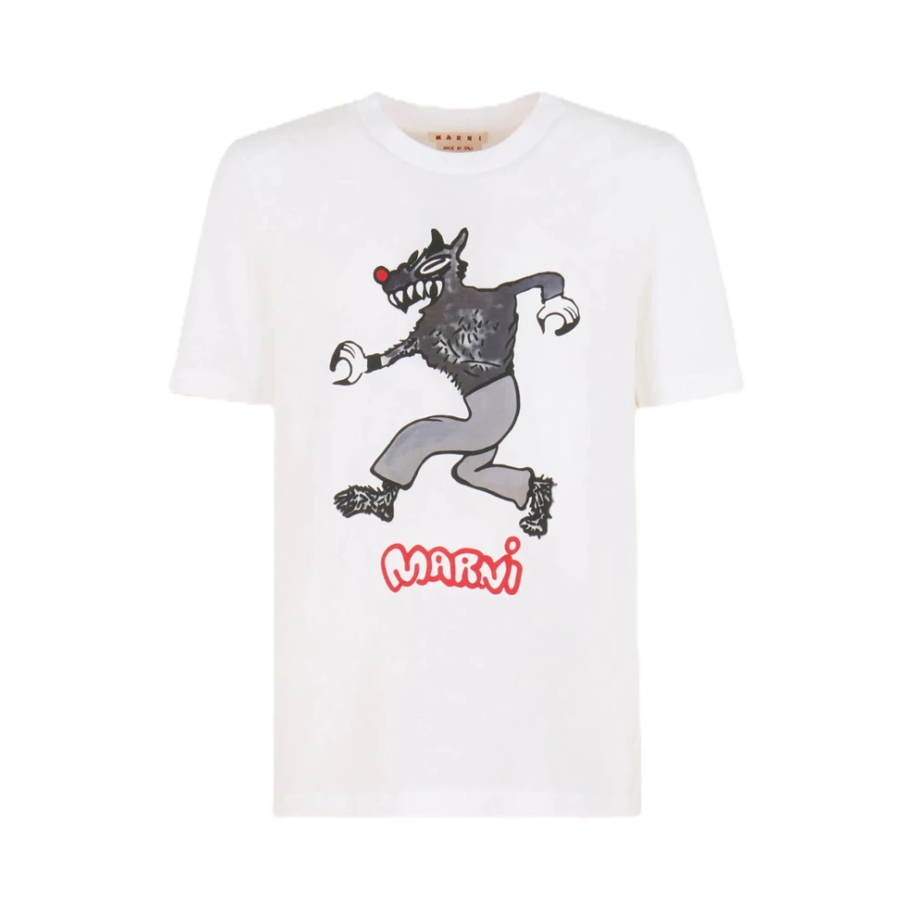 Marni - Tops > T-Shirts - White - Marni - Modalova