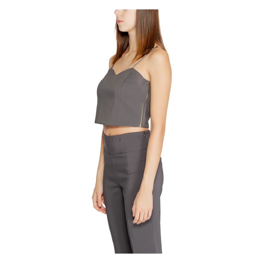 RINASCIMENTO Sweetheart Tanktop Gray Dames