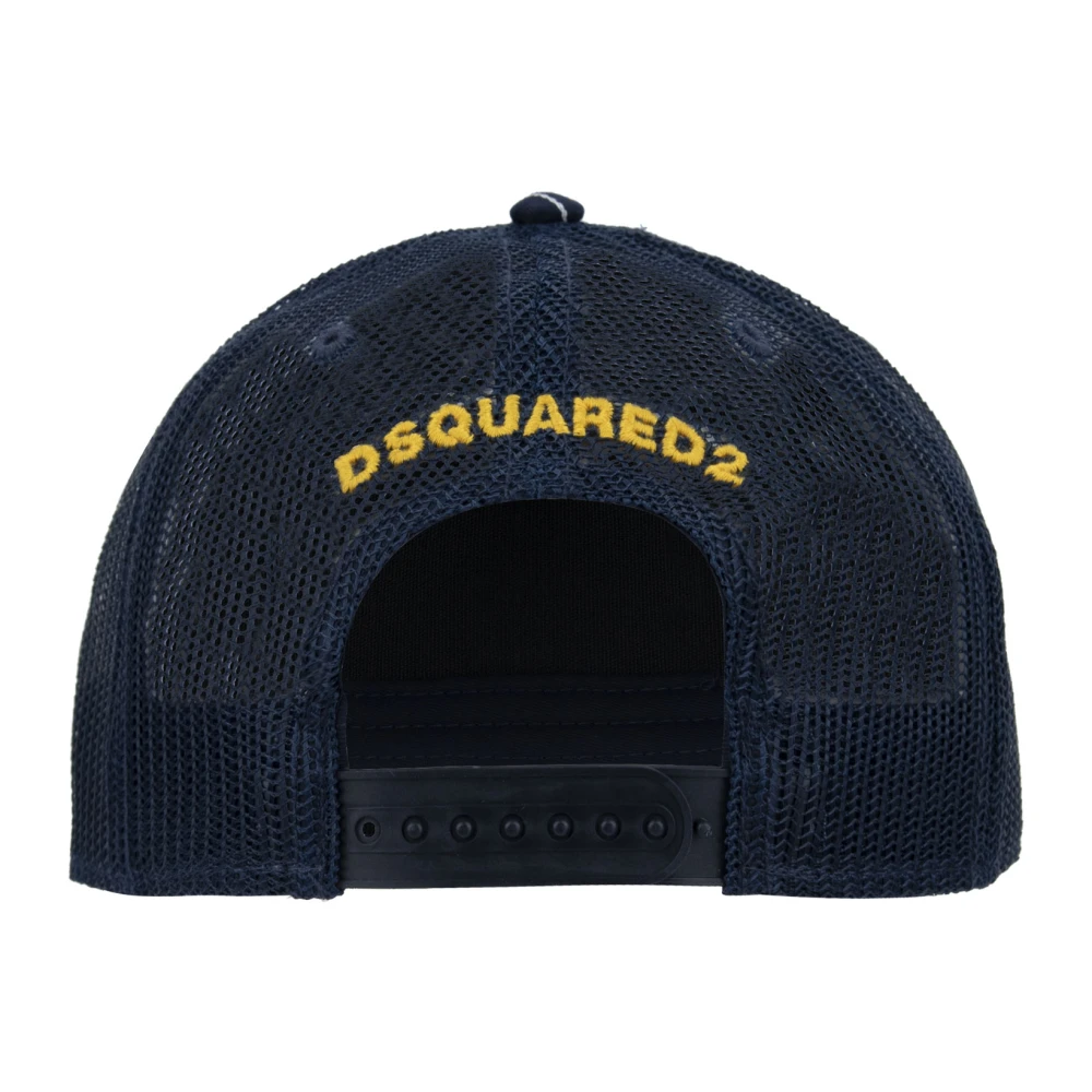 Dsquared2 Baseball Cap Clip Blue Unisex