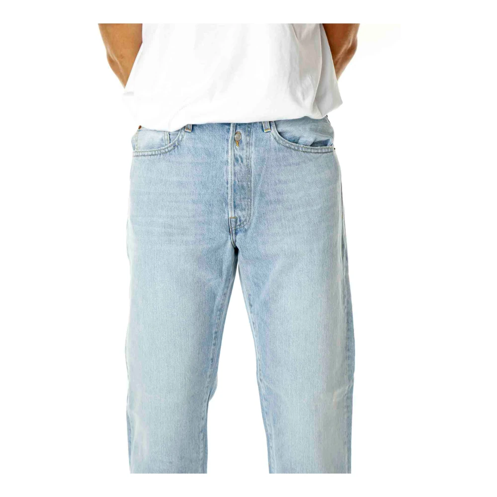 Replay Vintage High-Waist Straight Fit Jeans Blue Heren