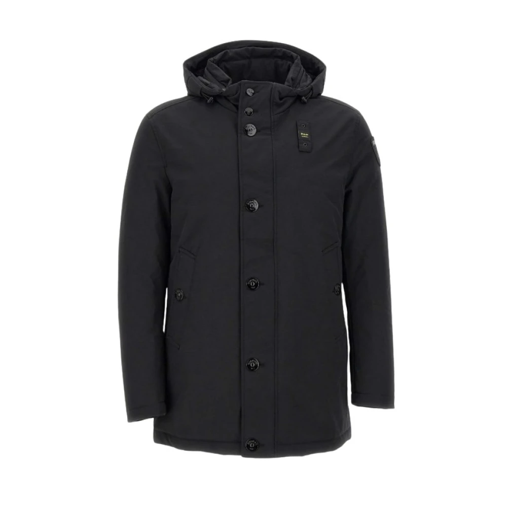 Blauer Boston Technische Jas Black Heren