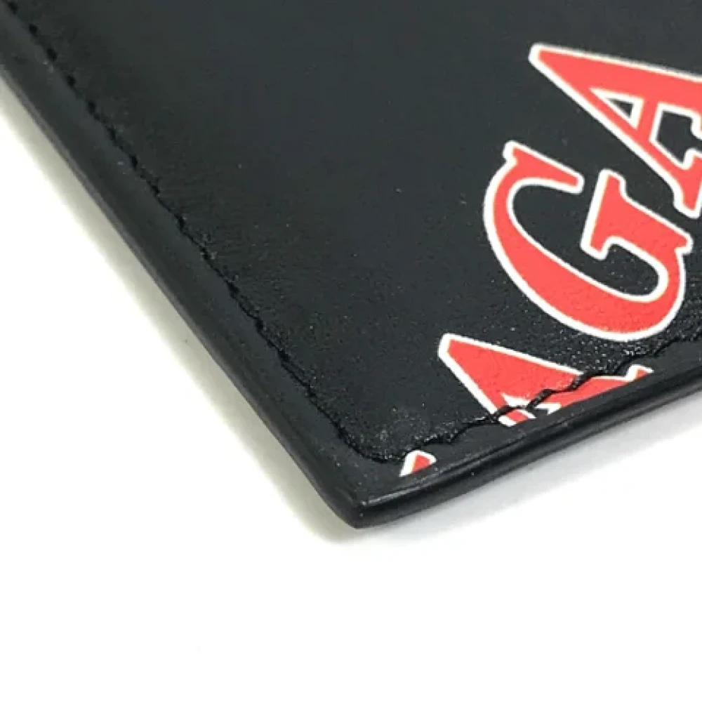 Balenciaga Vintage Pre-owned Leather wallets Black Heren
