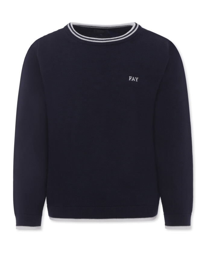 pull-en-coton-bleu-avec-coudieres