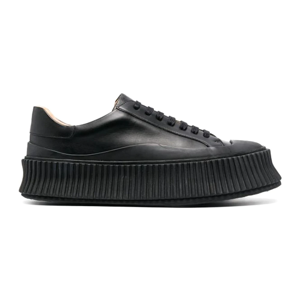 Jil Sander Women's Black Sneakers, 2 Uk, Trainers