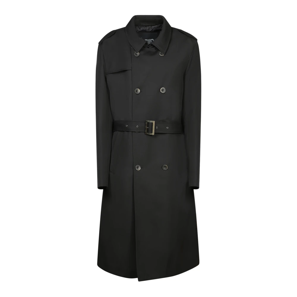 Herno Trenchcoat Black Heren