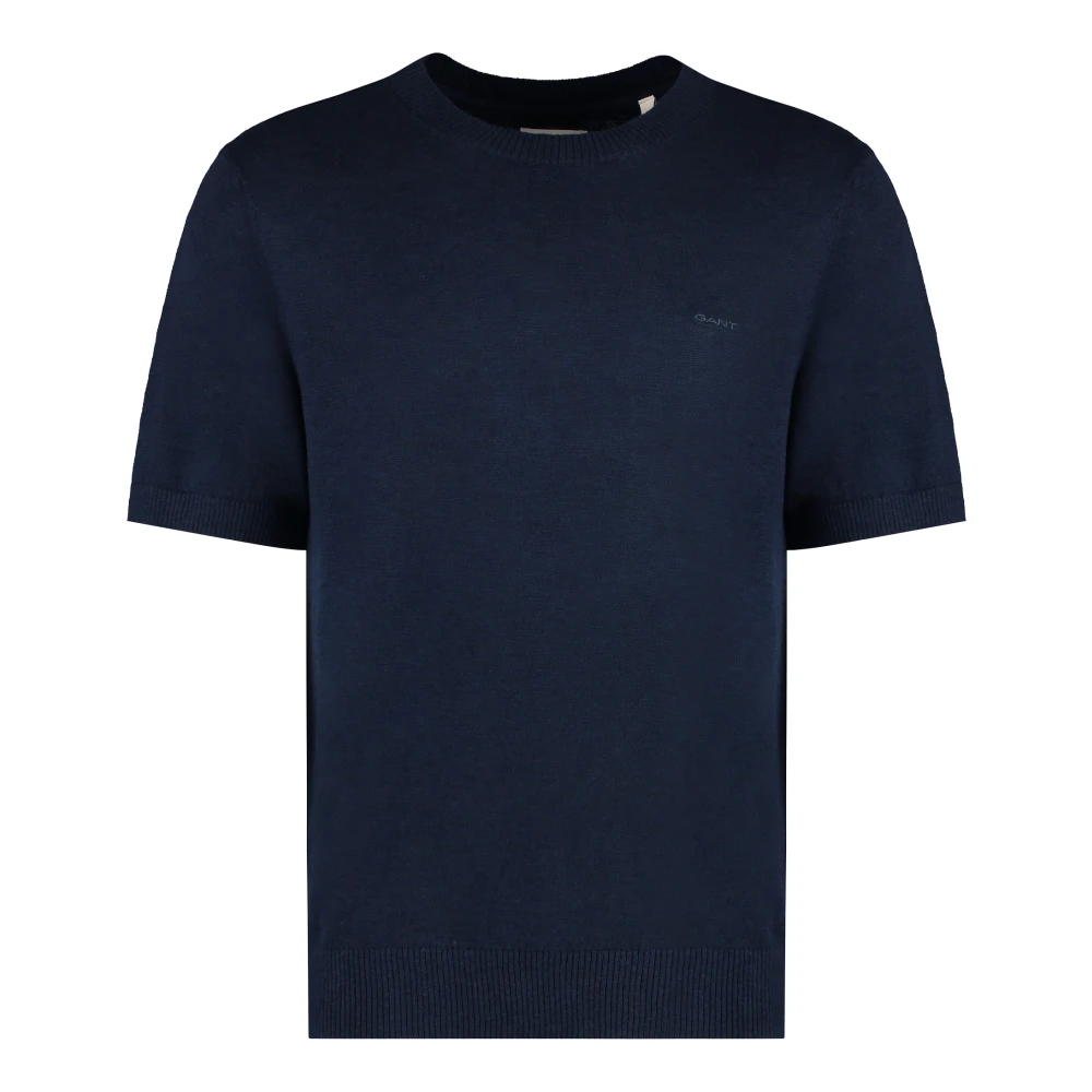 Gant - Tops > T-Shirts - Blue - Gant - Modalova