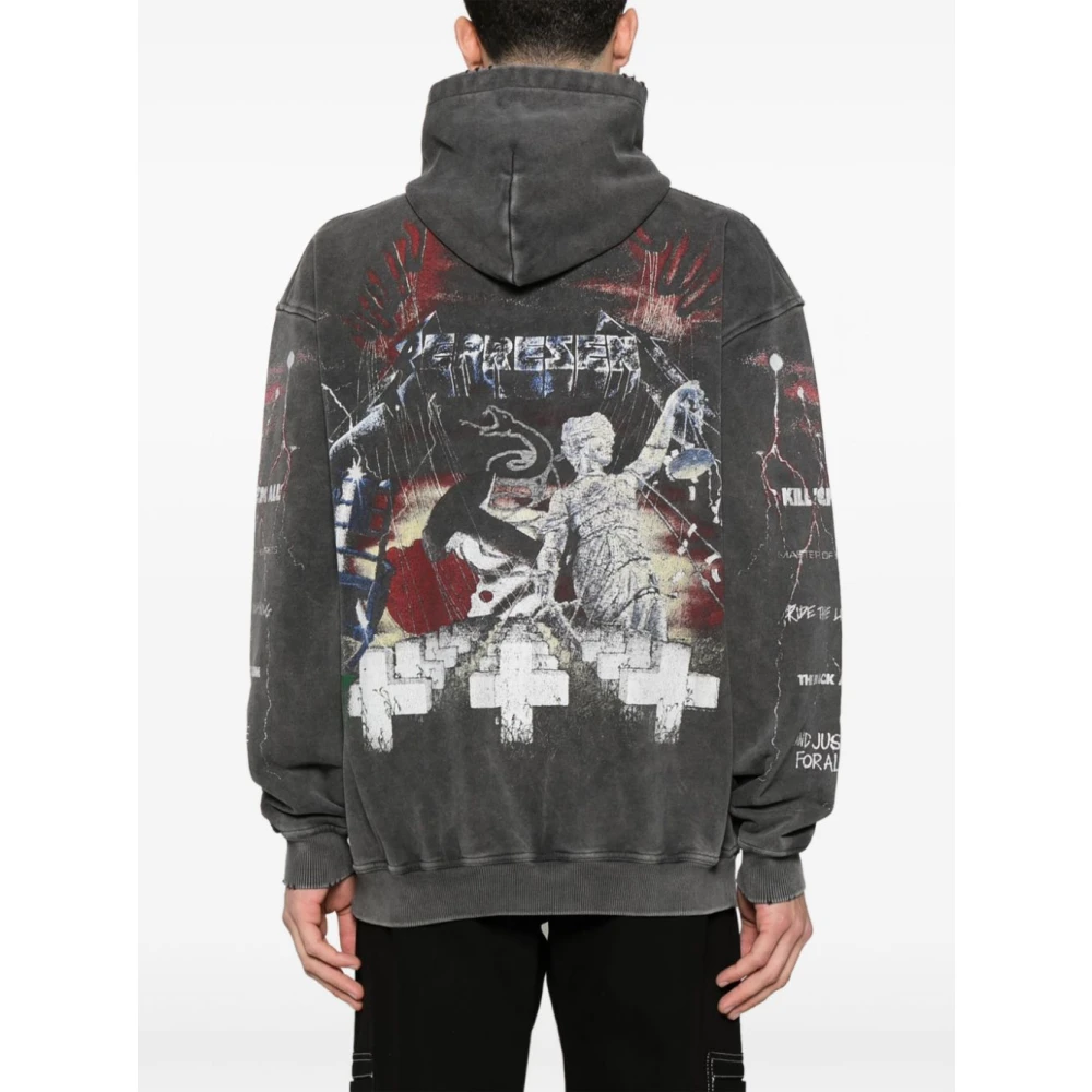 Represent Metallica Master Of Puppets Hoodie Gray Heren