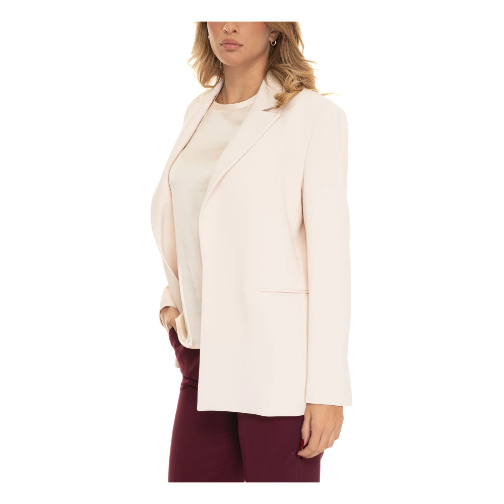 Liu Jo Knooploze Reversjas met Zakken Beige Dames