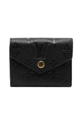 Pre-owned Canvas Snap Wallet