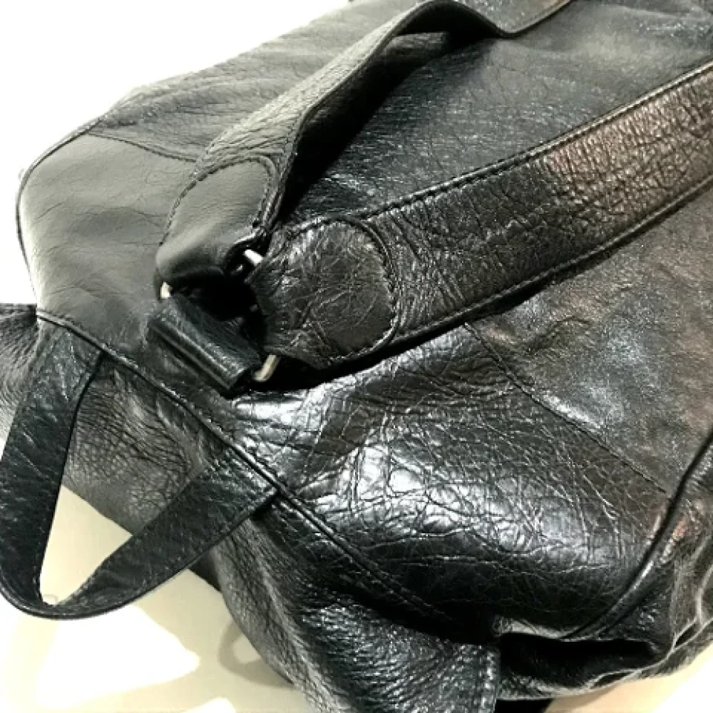 Balenciaga Vintage Pre-owned Leather balenciaga-bags Black Dames