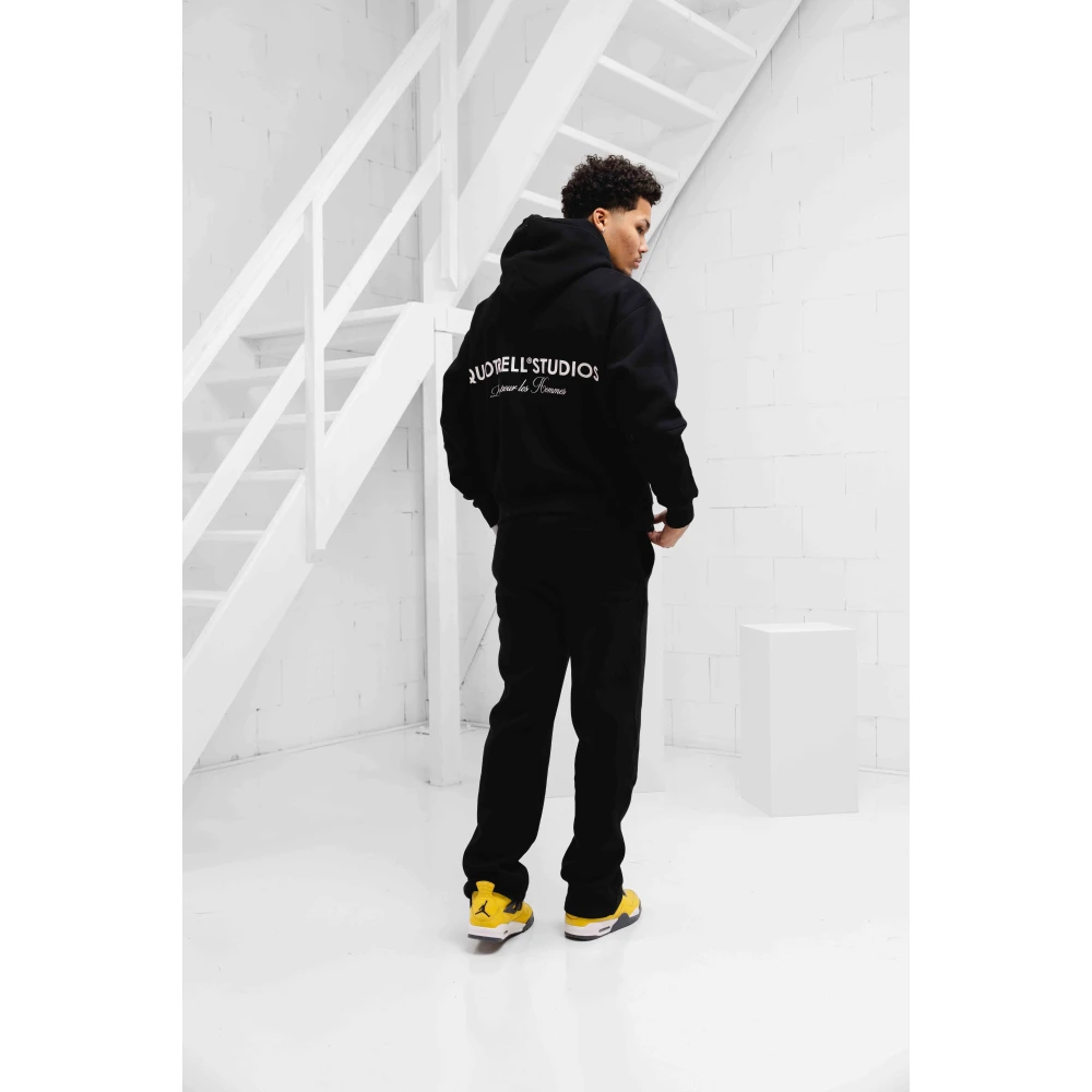 Quotrell Zwart Heren Trainingspak Hoodie Lange Mouw Black Heren