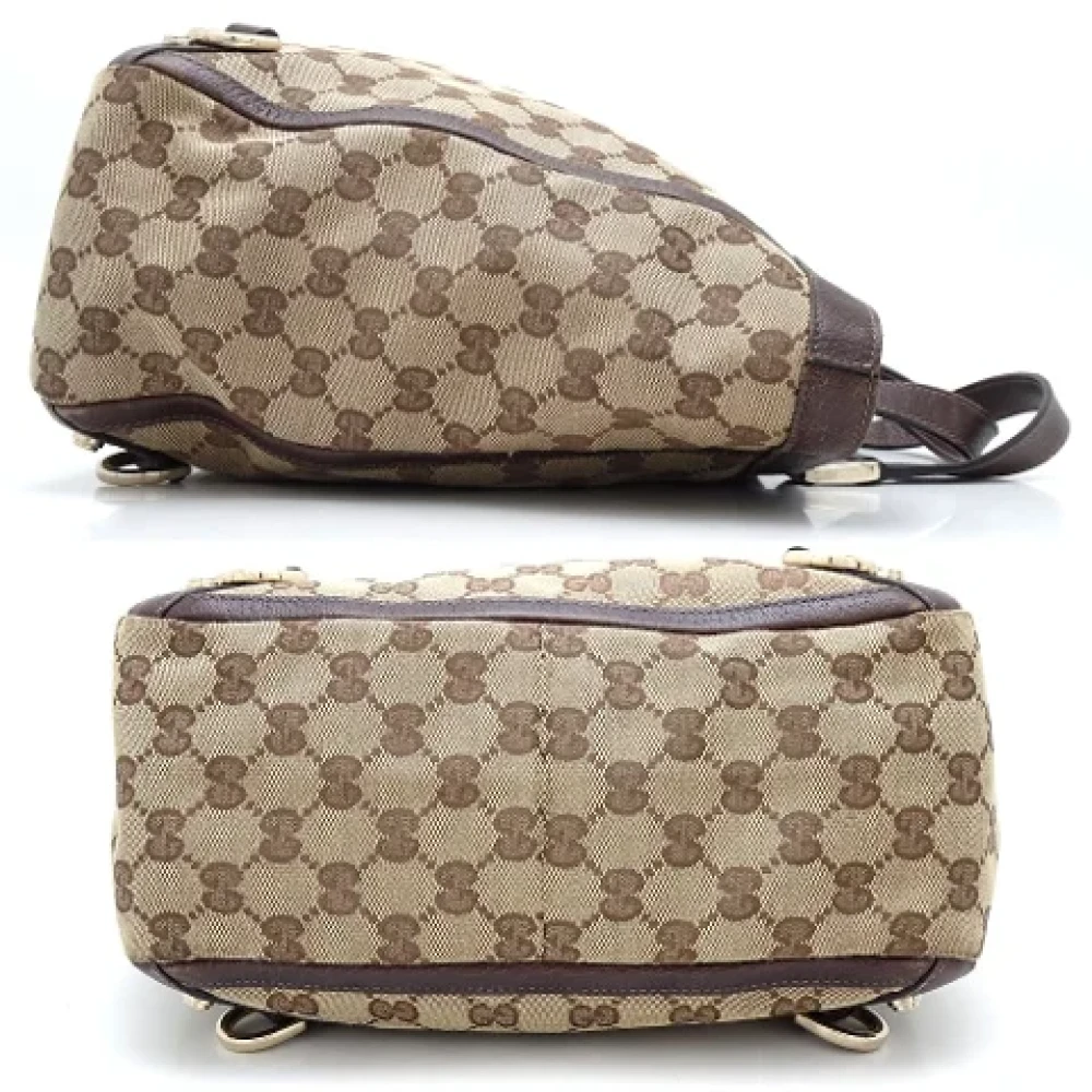 Gucci Vintage Pre-owned Canvas totes Beige Dames