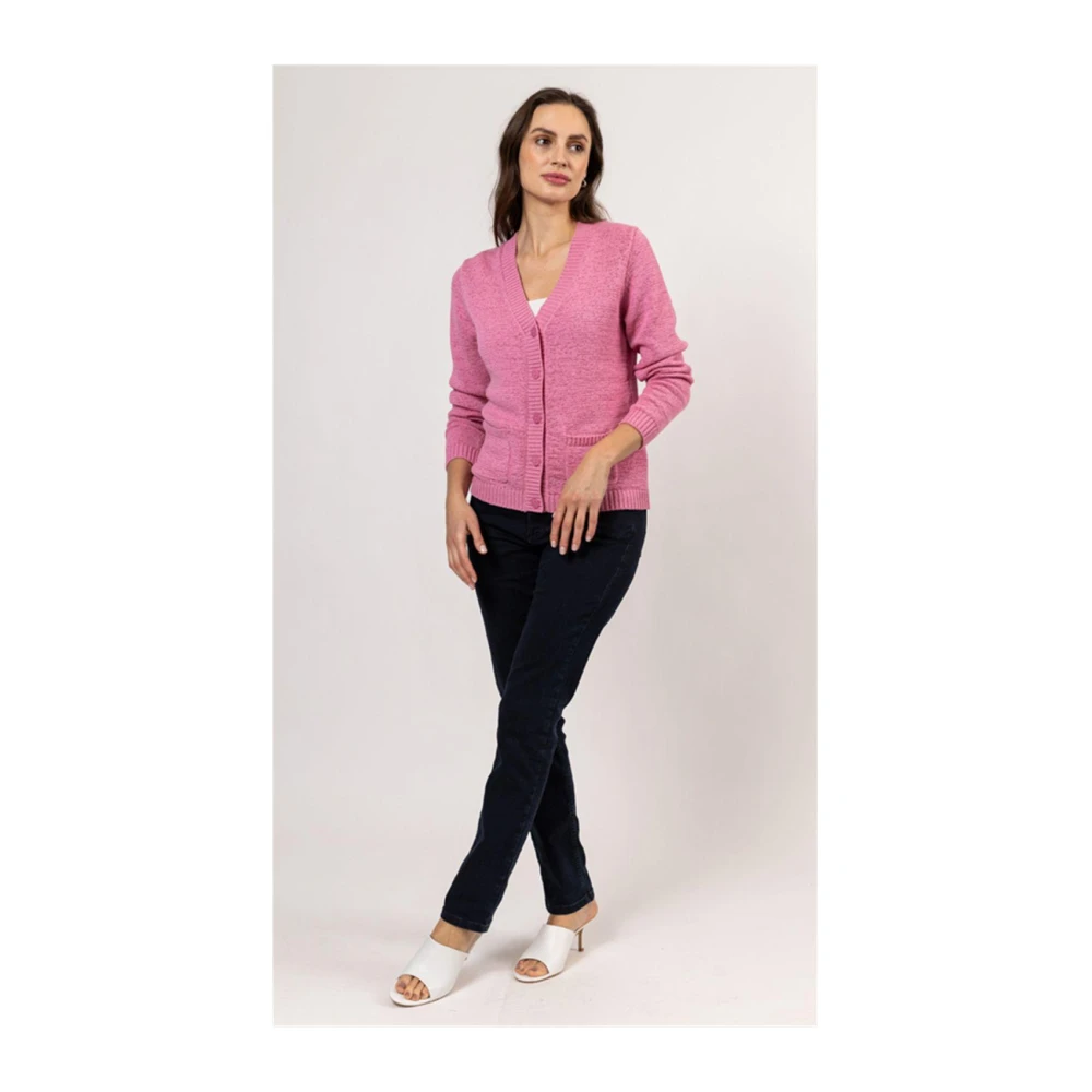 Roberto sarto Rosebloom Vest Langemouw Pink Dames