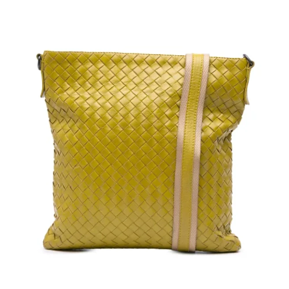 Pre-owned Leder crossbody-taschen - Bottega Veneta Vintage - Modalova