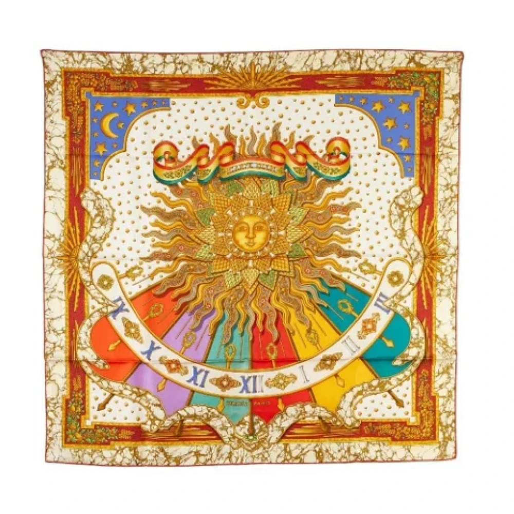 Pre-owned > Pre-owned Accessories > Pre-owned Scarves - - Hermès Vintage - Modalova