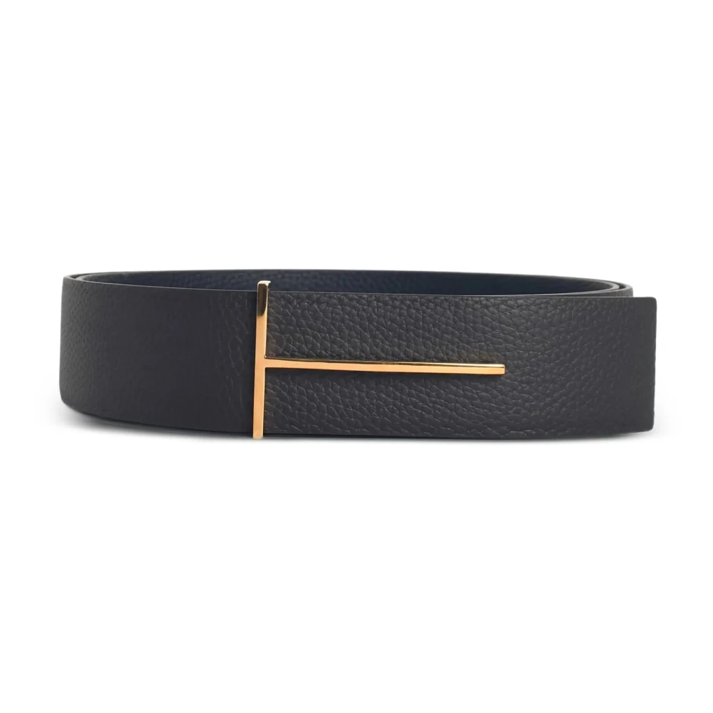 Tom Ford Men's Brown Belts, 105 Cm, Slim T Reversible Belt