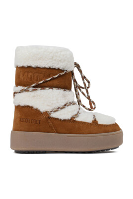 shearling-vinterstovler-brun-hvid
