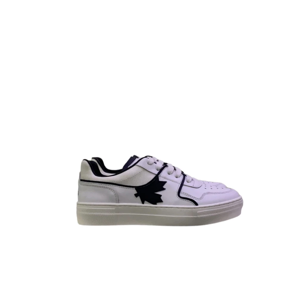 Dsquared2 White Kids Sneakers, Male, 36 Eu, Low Top Kids Trainers