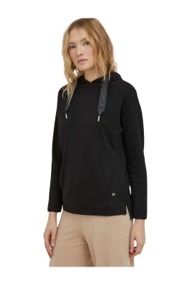Logo Corded-Ribbon Hoodie