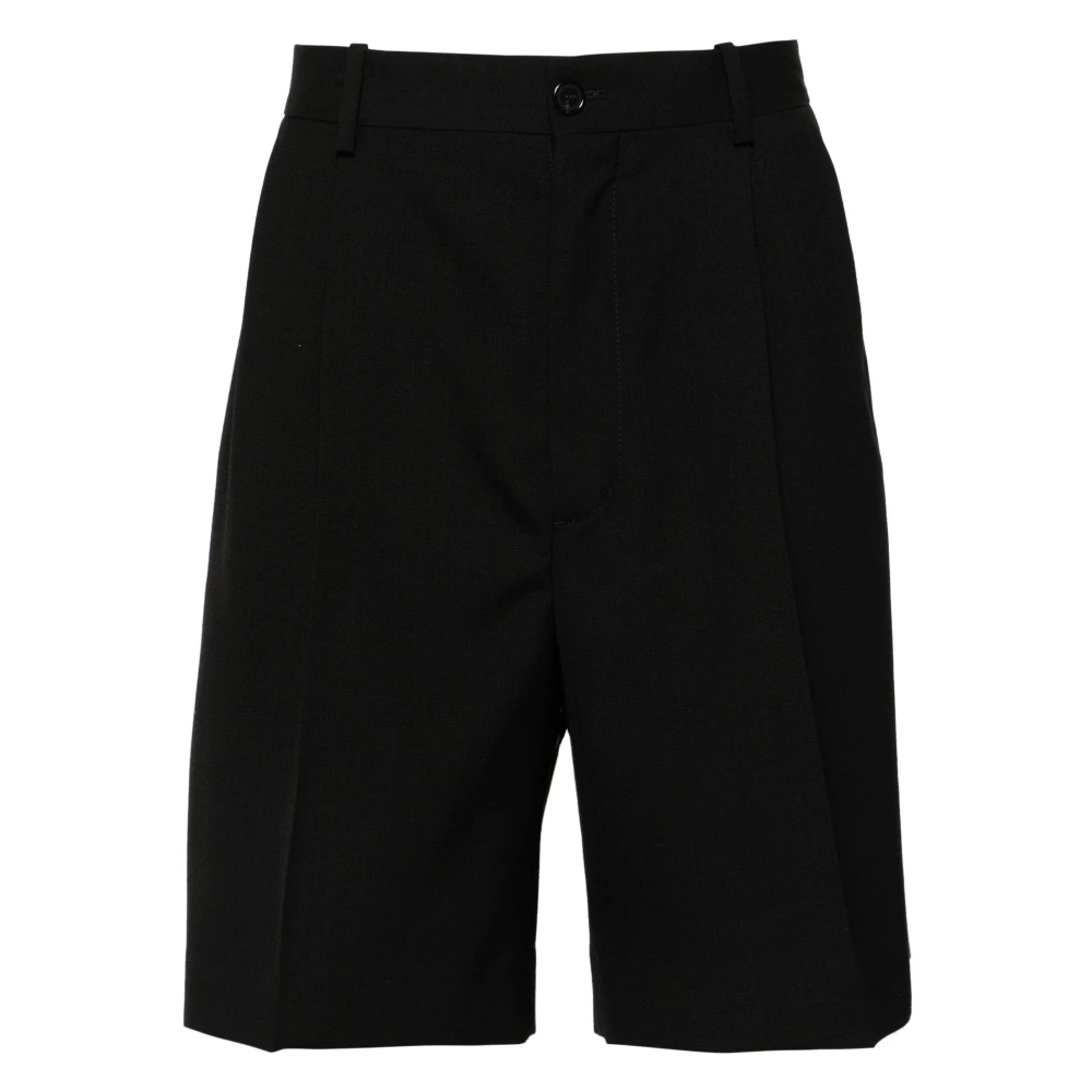 Acne Studios Casual Denim Shorts voor Vrouwen Black Heren