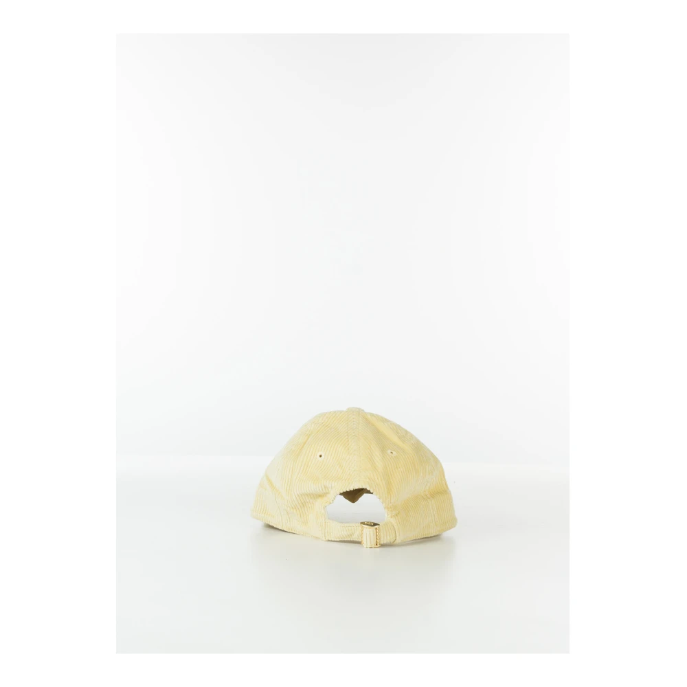 Drole de Monsieur Gestreepte Baseballpet Yellow Heren