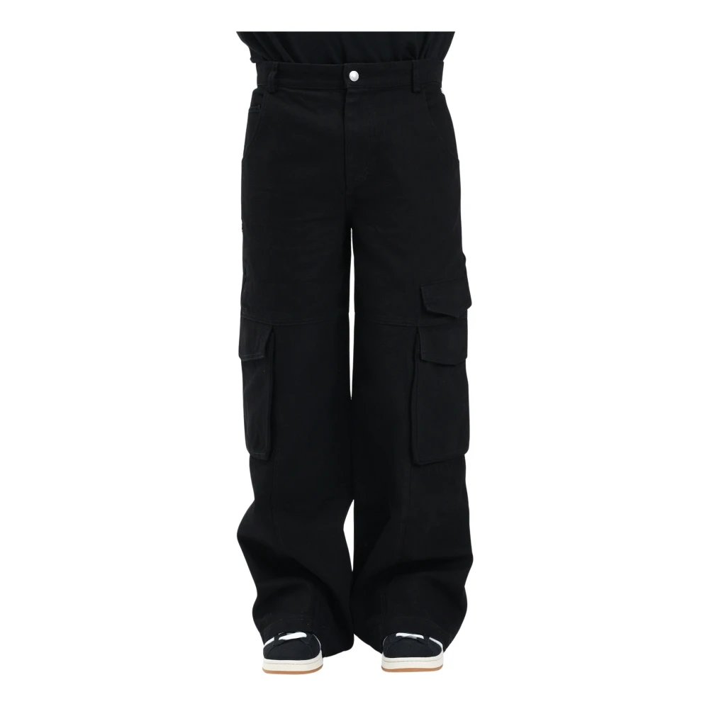 Gcds - Jeans > Wide Jeans - Black - Gcds - Modalova