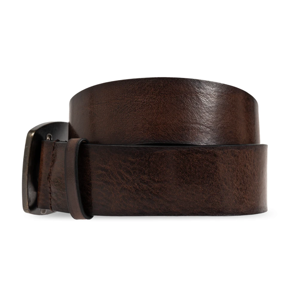 Dsquared2 Leren riem Brown Heren