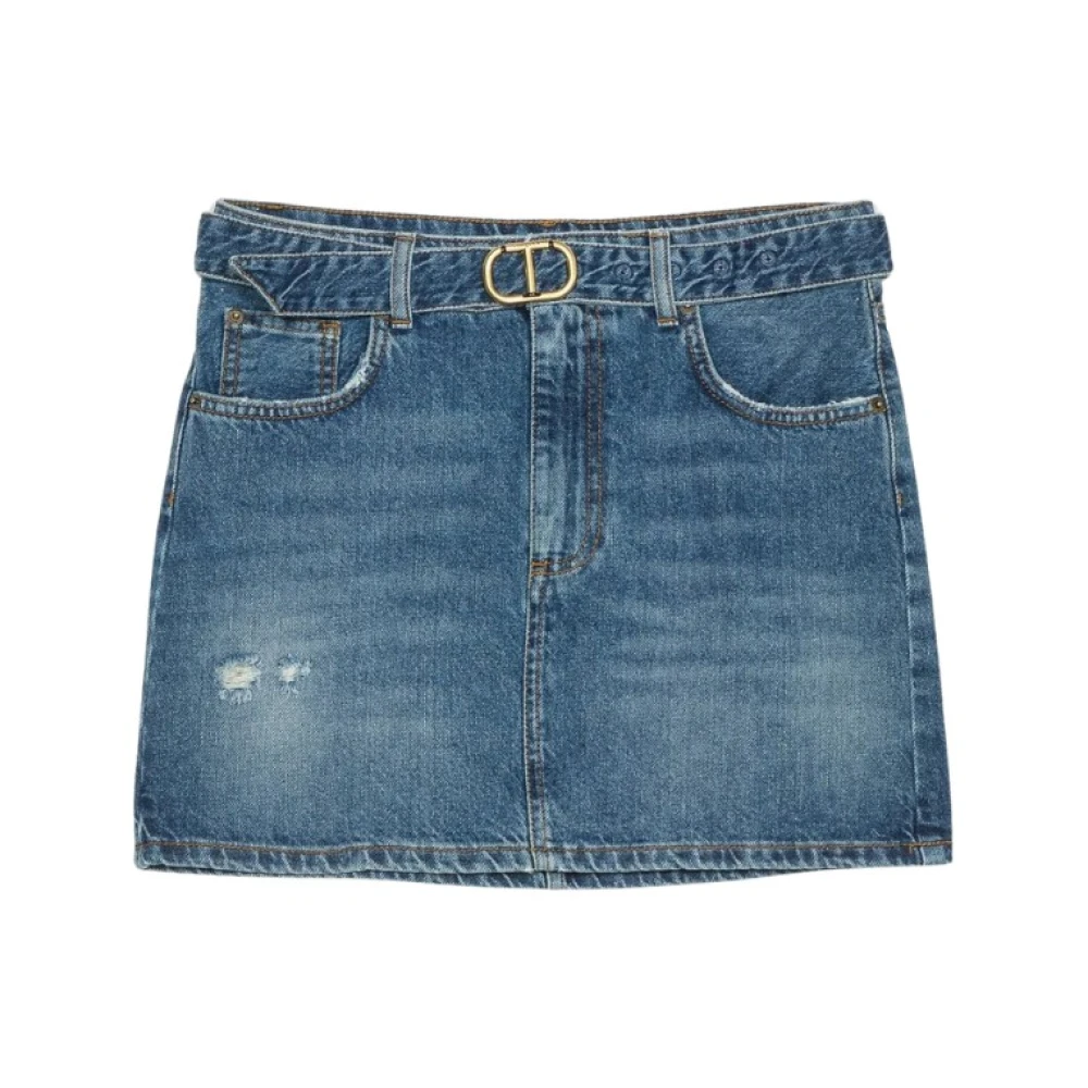Skirts > Denim Skirts - - Twinset - Modalova