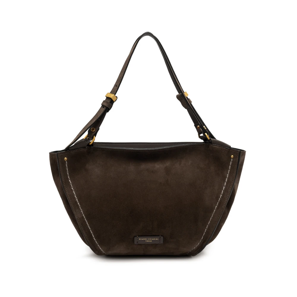 Gianni Chiarini Women's Brown Shoulder Bags, One Size, Bloom