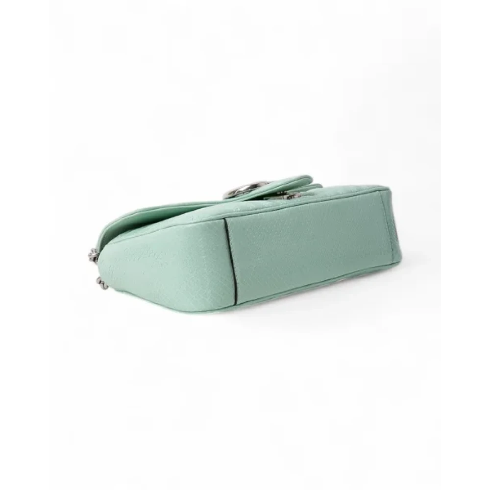 Gucci Vintage Pre-owned Fabric gucci-bags Blue Dames
